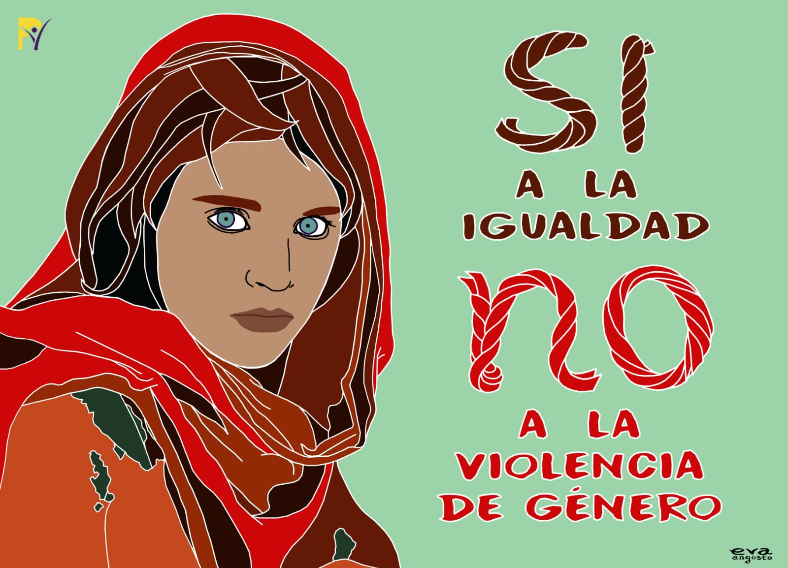 Mural feminista vandalizado